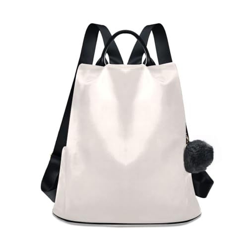 Sac à dos femme poches multiples Seashell compartiment zippé dos