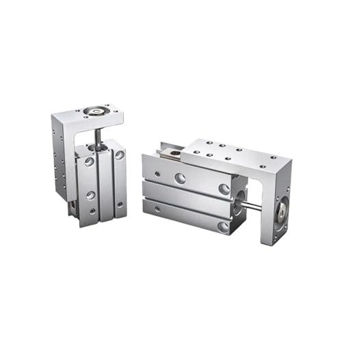 Vérin de rail de précision pneumatique MXH16-20 pour guidage linéaire - 3
