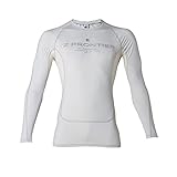 [武蔵野ユニフォーム] アイズフロンティア コンプレッションクルーネックシャツ 209 インナーシャツ アンダーシャツ 遮熱 冷感 消臭 春夏 メンズ 作業服 単品 I'Z FRONTIER ストラップ付<016-209-ス>(L 01-シルバーグレー)