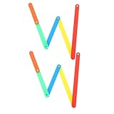 Angoily 10stücke Winkel-lernwerkzeug Unterrichtswerkzeuge Für Schülerbedarf Montessori-geometriematerialien Geometrische Formen-set Für Kindergarten Und Grundschule