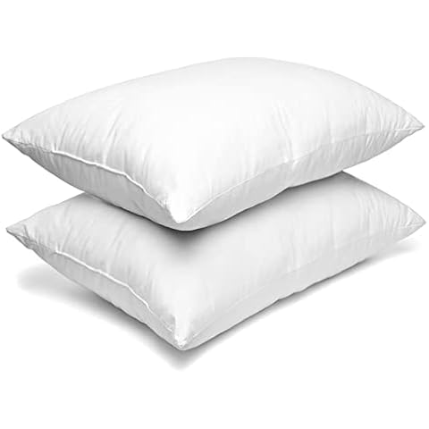 MH Home Hotel Quality Pillows 2 Pack Cover