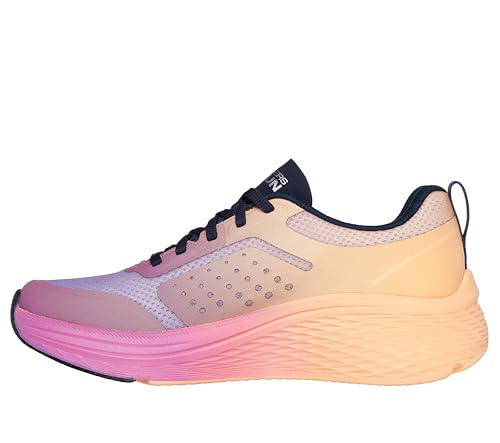 Image of Skechers Women MAX Cushioning Elite 2.0 Multicoloured Lace Up Running Shoes (129627-ORG 5)