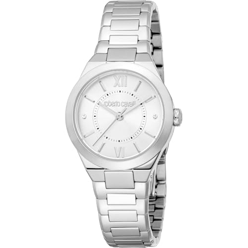 Imagen de Roberto Cavalli Reloj Analógico para Mujeres de Cuarzo con Correa en Acero Inoxidable RC5L126M0015