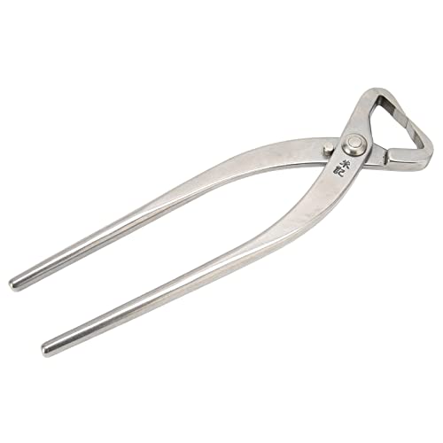 Aramox Bonsaï Cutter en Tijeras de Acero Inoxidable de Tamaño Profesional para Jardinería, Luz y Portátil, 8.0 Onzas de Peso