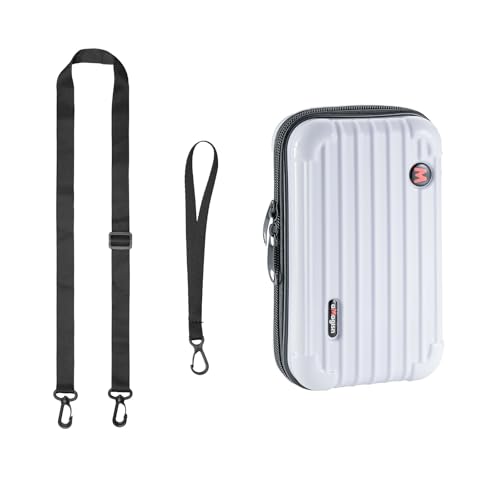 Alevnr DJI OSMO 360�p���^�L�������O�o�b�O�n�[�h�P�[�X (White)