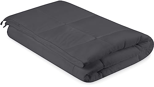 Utopia Bedding Edredón 220x240 cm, Primavera/Verano Relleno Nórdico Cama 150/160, Edredon 200 gr/m² en 100% Microfibra (Gris)