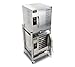 Accutemp E62081D060 DBL Two Evolution Boilerless Convection Steamerss W/ Stand & 12-Pan Capacity,