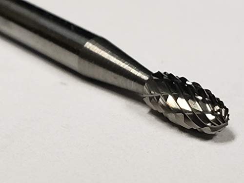 Fresa Carburo Sólido Micro Grain 10703 Doble Corte miniatura 2