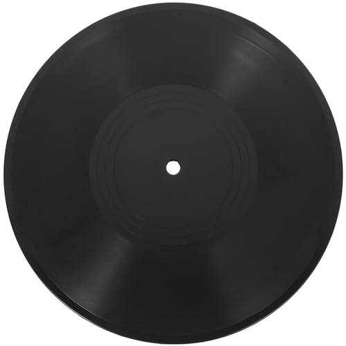 Gadpiparty 12 Zoll Leere Vinyl-Schallplatten-Wanddekoration Vinyl-Schallplatten Für Ästhetische Wanddekoration Gefälschte Bastelprojekte Ästhetische Raumdekoration Für Zu Hause