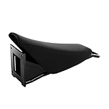 INPAITOO Motorcycle Saddle Seat, High Stability Electric Bike Seat, Stealth Bomber Frame Seat Motorcycle Seat, PU Soft Resilient Saddle Design for Electric Mountain Bike, Motorcycles