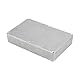 IP54 wasserdichte Elektronik-Projektbox, 7 Größen, Druckguss-Aluminium-Gehäuse für externe Stromversorgung, Outdoor, silberfarbenes Druckguss-Aluminium-Gehäuse (1 Stück - 1590DD 188 x 119 x 37,5 mm)