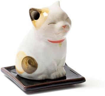 Shoyeido 's Kitty Cat Maneki Neko - Soporte para incienso