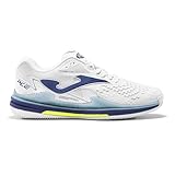 Joma Tenis Zapatilla para Hombre Ace Pro, 40-48 - Clay, Negro Blanco Azul Royal, Suela Reactive Ball Que Absorve Impactos y Evita Torsiones en Articulaciones