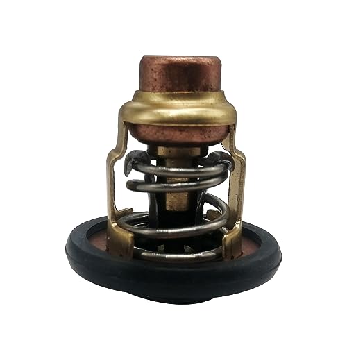 ZDCOZMD [Piezas de reparación de automóviles] Termostato de 140 °F 60 °C for Motores Fuera de borda Yamaha 20HP 25HP F20 F25 6FM-12411-00 6FM-12411-00-00 6FM-12411 [Fácil de reemplazar]