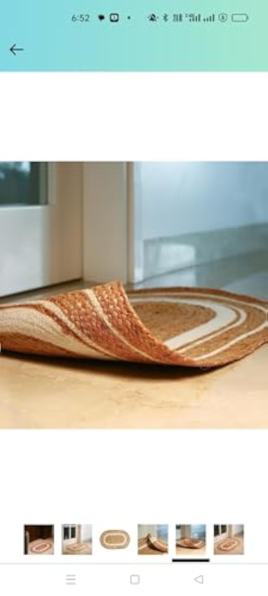 Multi Color Striped Bath Mat Set, Water Absorbent