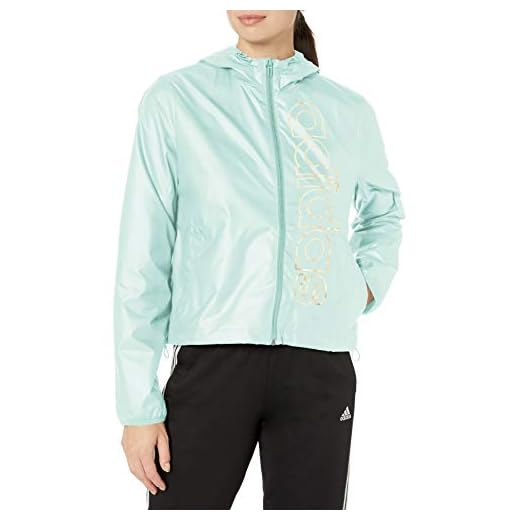 Adidas dam Essentials vindjacka Green Tint/Copper XS