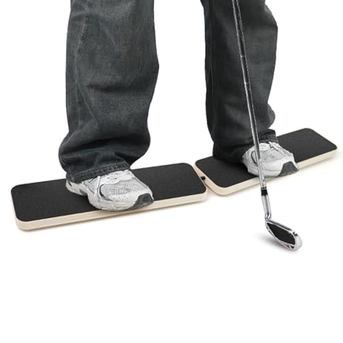 Tabla de cambio de pesas de golf, tabla de transferencia para cambiar de peso, equipo de entrenamiento de fuerza para golpear, mejora la estabilidad y evita la inversión para principiantes y deportes