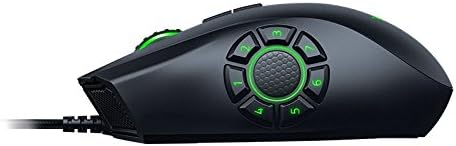 Razer Naga Hex V2: 7 Button Thumb Grid - 16,000 Adjustable DPI - New Ergonomic Form Factor - MOBA Gaming Mouse