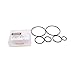 TRANSPEED AL4 DPO 221515 Automatic Transmission Oil Seal Ring OEM 2215.15 Ring Kits Harder Material 6PCS/SET Compatible with for Peugeot 206 207 306 405 Renault Citroen C2 C3 C4