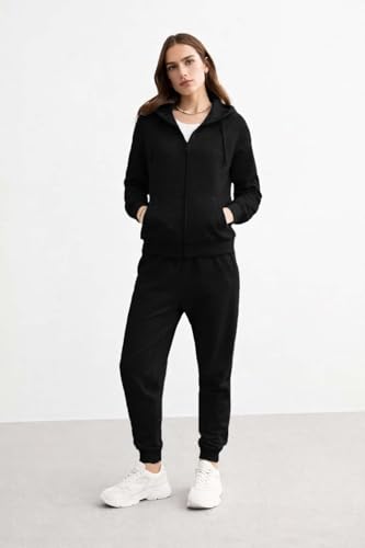 Image of KOTTY Women's Cozy Winter Track Pant Stylish Warm Jogger Bottom for Casual Wear