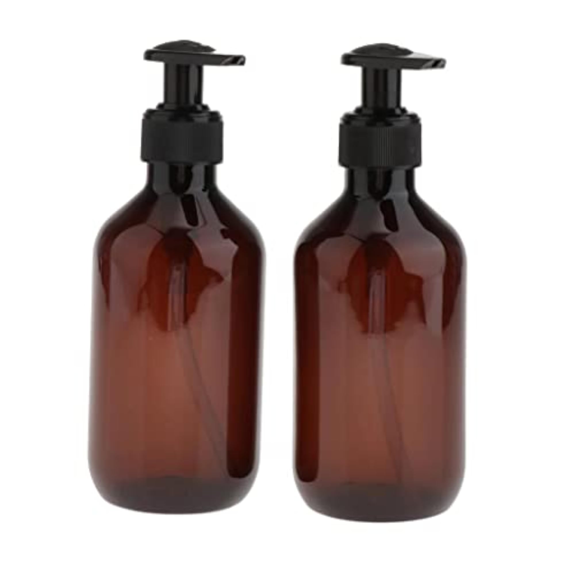 2pcs Empty Shampoo Conditioner Pump Bottles 300ml Set