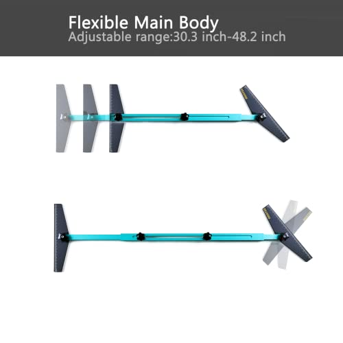Stair Treads Template Tool,Metal Stair Tread Gauge,Shelf Layout Tool,Aluminum Alloy Manufacturing (Cyan) #TOP5