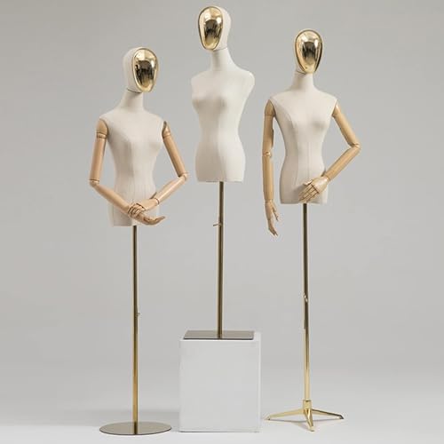Maniquí de mujer ajustable para decoración de hogar y escaparates 4