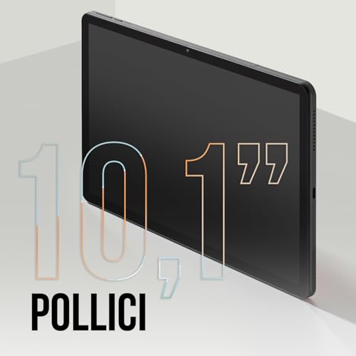 Spc Gravity - Tablet 10,1 Pollici Hd Colore Nero | Octa-Core, 4 Gb Di Ram E 64 Gb Di Memoria Espandibile | 9,5 Ore Di Durata Della Batteria | Controllo Genitori Google Family Link | Androide 14 - 2
