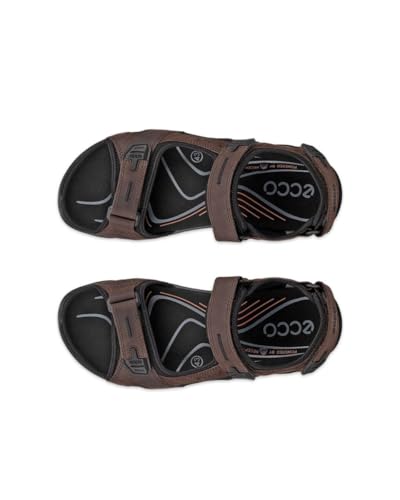 Image of ECCO Offroad Mocha Regulars Width Men Flat Sandals - UK 6