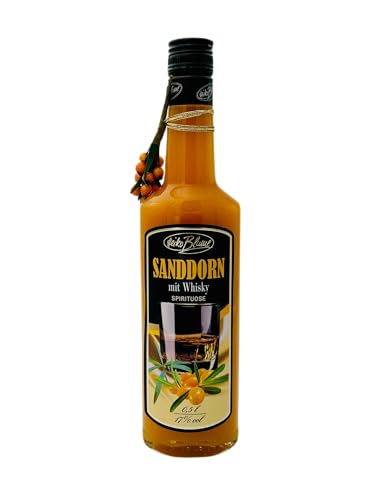 Heiko Blume Sanddorn Whisky Likör 17% vol. | 0,5 L Flasche | Premium Spirituose