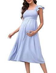 Sky Blue-flutter Sleeve