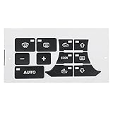 Car Center Console Air Condition Climate Control Button Repair Decals Stickers for Audi A3 8P Button Repair Sticker