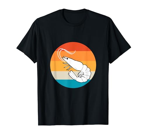 Camarones coloridos para hombres Camiseta