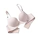 Chunyang Seamless Bra drahtlose 3D-Push-Freie Unterwäsche Sexy upbüstenhalter Adjustable Breathable reizvoller Unterwäsche-Wäsche, Beige, 34 / 75AB