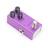 US Dream High-Gain Distortion Pedal - Tube Amp Distortion, True Bypass, 3-Knob Control, Aluminum Body, DC 9V
