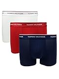 Tommy Hilfiger Herren Unterwäsche Boxershort 3er Pack Trunk Gr. S Bunt