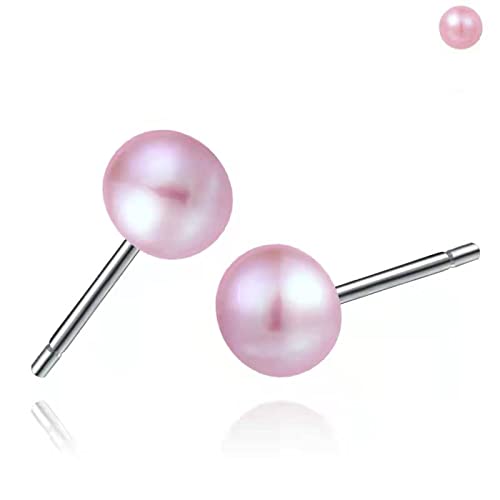 rose Orechini fond rose, métal ordinaire orekchini botto acciaio argento non disponible regali regali per uomini orecchini orecchini accessori per donne e ragazze, taille unique Cover