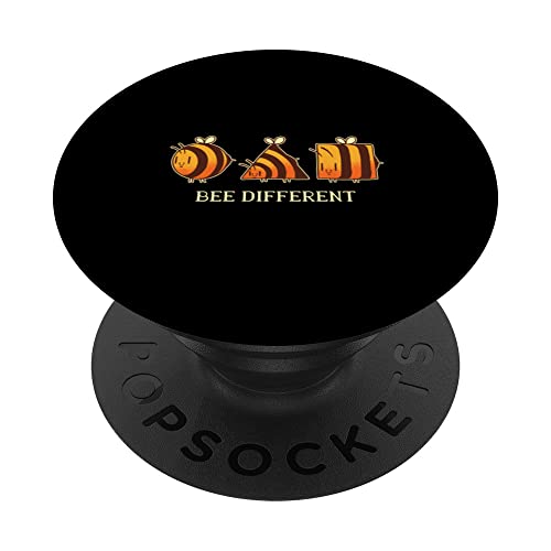 bee be different bees honey humor beekeeper PopSockets Swappable PopGrip