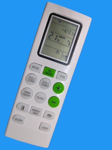 Image of AMAZOR Air Conditioner Remote Compatible for (Blue Star Convertible 5 in 1 Cooling)