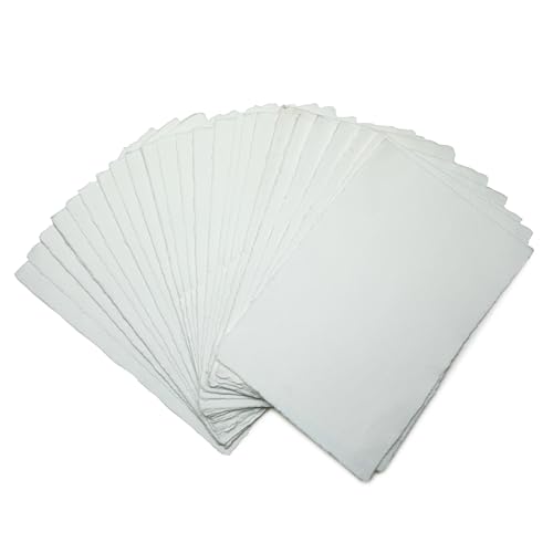 Papel de algodón hecho a mano FAUSTA que no se deforma para dibujos y acuarelas