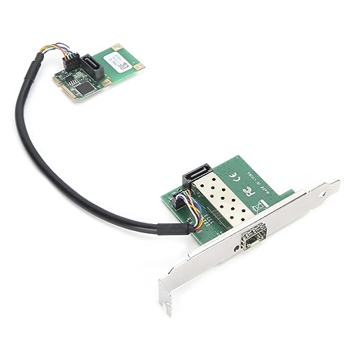 Carte Réseau Mini PCI-E SFP Gigabit pour Mini PC et Serveur Compact I210AS