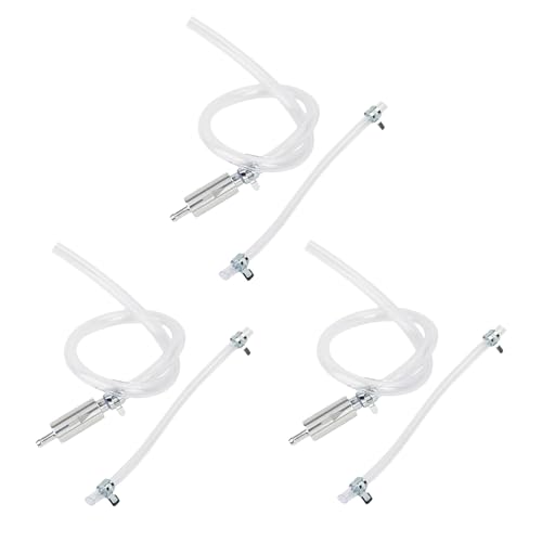 Mangueras para combustible de motocicleta SHINEOFI con abrazaderas de acero