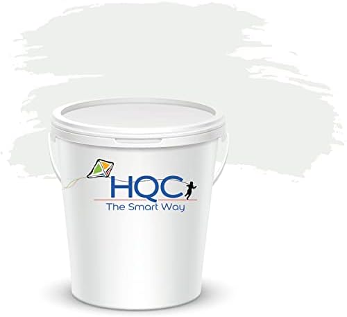 HQC Weather Shield Smooth Masonry Paint | 5L in 30+ Colours | Storm Proof, Scrub Resistance & Waterproof | Weatherproof Technology Designed with Acrylic Resin for Ultimate Protection Light Grey