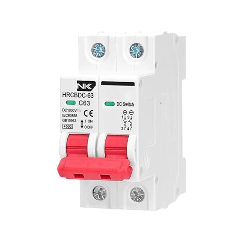 Disjoncteur DC 20A pour installation photovoltaïque 1000V
