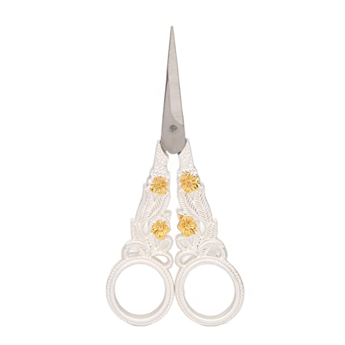 Ciseaux de Couture, Ciseaux de Broderie de Couture Ménagers Outil de Coupe Poignée Confortable Ciseaux de Broderie Fabrication Fine Ciseaux Portables pour Bricolage Artisanat Coupe de Fil à Tricoter