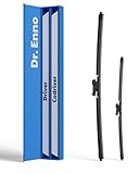 Hochwertige Qualität: Der Scheibenwischer besteht aus langlebigen Materialien, die für eine lange Lebensdauer und gleichbleibende Leistung sorgen. Er widersteht den Elementen und sorgt für eine gleichbleibend hohe Wischqualität.