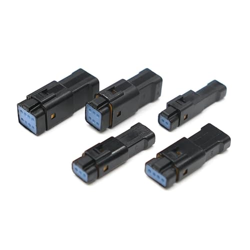 Connecteur JST-02R-JWPF-VSLE noir étanche en microplastique de 2 à 8 broches