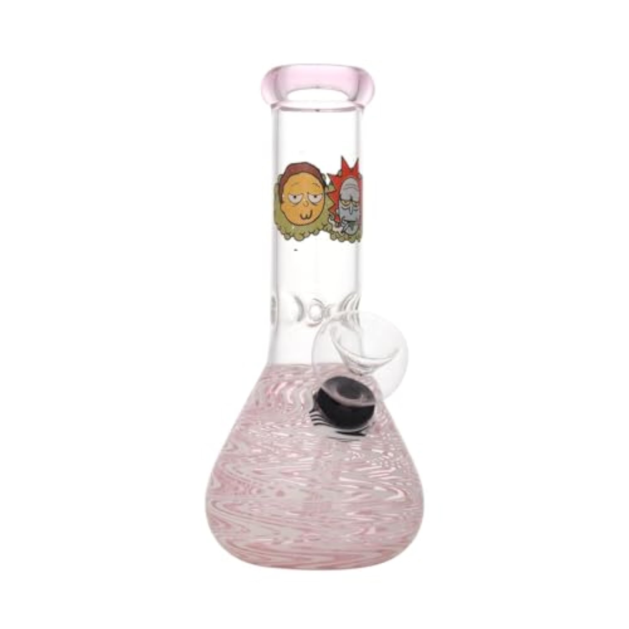 GLASS WATER PIPE TEX DESIGN 6
