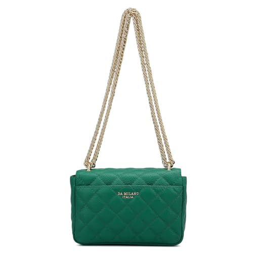 Image of Da Milano Small Leather Shoulder Bag (LB-OR-3024)