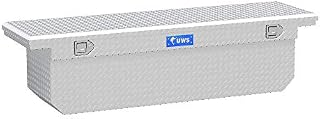 UWS TBSD-72-A-LP 72-Inch Aluminum Deep Angled Truck Tool Box with Low Profile
